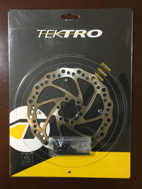 台湾製ブレーキローター TEKTRO(テクトロ) ROTOR4 160mm BR-TK-048